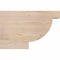 Ekena Millwork Alpine Smooth Rafter Tail, Douglas Fir, 5 1/2"W x 12"H x 18"L RFT06X12X18ALP00SDF - alternate 2